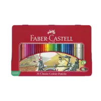 在飛比找momo購物網優惠-【Faber-Castell】輝柏 油性色鉛筆 鐵盒 36色