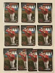 2024 Topps Series 2 Jordan Lawler Rookie Lot x10 Base Diamondbacks