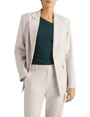 [David Lawrence] Montgomery Wool Blend Blazer in Clay Melange