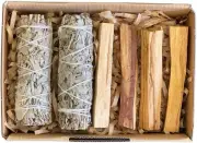 Pangolin House Cleansing Sage Smudge Sticks Palo Santo Wood Healing Cleanse