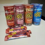 Sqwincher ZERO Sugar Free Electrolyte Powder Beverage MIXED Qwik Stik 7.5 Packs