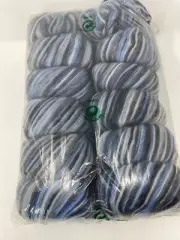 Artful Yarns Shakespeare Collection 09-7 50g 18 Skeins 135yds 100% Wool Blue