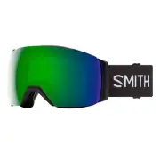 Smith I/O Mag XL Snow Goggles, Black Frame, ChromaPop Sun Green Mirror Lens