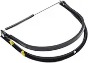 JISADER Full Brim Hard Hat Face Shield Adapter,Face Screen Adapter Bracket, Directly Replace