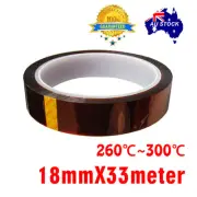 18mm 33m Heat Resistant Tape High Temperature Resisting Polyimide Kapton Tape