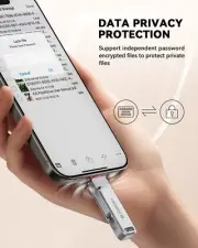 Drive Flash Memory Stick Thumb 128 GB USB for Cell Phone, High Speed USB Drive.
