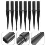 10 Pcs Candy Lights Ground Luminous Lamp Stake Spike Stakes Solar Spikes