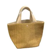 Casual Rattan Women Handbags Summer Beach Straw Bags Wicker Woven Female Totes Large Capacity Lady Buckets Bag Travel Bag