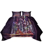 Artistic Future Tokyo City Coverlet