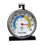 9000053 5924 Classic Refrigerator / Freezer Analog Extra-Large Dial Thermometer