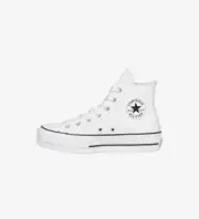 Converse All Star 561676C Platform Hi lift Leather white color womens size NWB