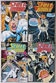 SPIDER WOMAN #1-#4 COMIC BOOKS NEAR MINT-MINT 9.8 SET OF 4 1993 MARVEL COMICS