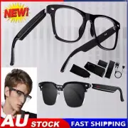 AU-Smart Glasses Headset Wireless Bluetooth Sunglasses Outdoor Sport Music Call