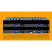 Icy Dock MB014SP-B R1 FlexiDOCK Trayless 4 x 2.5inch SATA SAS/SSD/HDD Hot-Swap