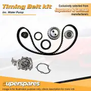Timing Belt Kit & Water Pump for Toyota Corolla AE90 1.4L 4 cyl DOHC 16V 6A-FC
