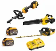 Dewalt DCZ35713X2-XE - 54V XR Flexvolt 3 Piece Outdoor Combo Kit (2 x 9.0Ah)