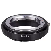 Mirrorless Camera Adapter For Leica M LM Lens to Nikon Z50 Z5 Z6 Z7 Z6II Z7II fc