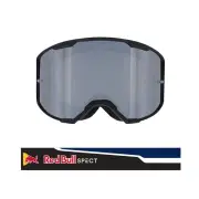 Spect Red Bull Strive Mx Goggles Single Lens Matt Black Silver