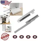 Versatile Under Mount Drawer Track with Soft Close - 18 in Full Extension Design