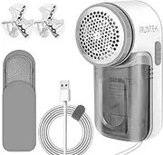 iRUNTEK Fabric Lint Remover Wired Use, Plug-in Lint Shaver and Lint Brush 2 in 1, Sweater Defuzzer Remove Fuzz, Lint Balls, Pills, Bobbles from Clothes, Furniture, Carpet, Couch