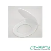 Caroma Caravelle Commercial Seat Standard Hinge Double Flap GermGard® 254006W