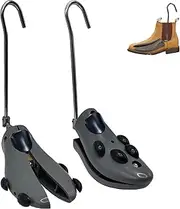 [TYOPMU] Boot Stretchers for Cowboy Boots, 2 Pcs Adjustable Boot Shoe Stretchers for Thick Wide Feet, Boot Width Stretcher & Boot Instep Stretcher, for Men’s size 7-13, Women 8-14, Grey, for Men’s size