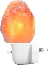 Betus [Natural Crystal] Himalayan Salt Wall Lamp - Air Purifying Night Light - 360° Rotatable Plug 15W Bulb - Natural