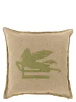 [Etro Home] Etro Home-Pegaso Cushions Beige-Unisex OS