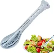 Kids Cutlery Set - Portable Reusable Lunch Utensil Set | Camp Kitchen Equipment for Outdoor Hiking Camping Backpacking Picnic Offices Dorm Rv Buffet