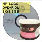 在飛比找遠傳friDay購物精選優惠-惠普 HP LOGO DVD+R DL 8X 8.5GB 空