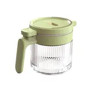Pressing Glass Spice Jar MSG Seasoning Storage Sealed Sugar Shaker Kitchen Seasoning Jar II