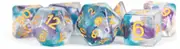 Unicorn Resin Polyhedral Dice Set (Fancy Fae)