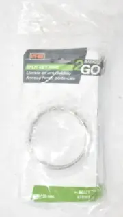 Lot of 5 Hy-Ko Basics 2 Go Split Key Rings KC111 A75103 2" Stainless Steel