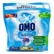 OMO 3-in-1 Capsules Sensitive Pack of 28's