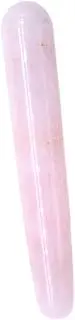 BEBEMOKO Jade Face Roller for Aging Pink Skin Care Massage Tool for Face Puffiness Relief Lightweight Design for Travel for Redness and Migraine Relief