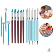 Silicone Clay Sculpting Tools Set Modeling Dotting Tool for Pottery 14 Pcs