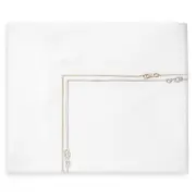 Sferra Squillo Flat Sheet, Full/Queen