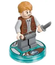 LEGO Dimensions Jurassic World Minifigure Owen Only w Base Tag w Acc - New