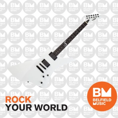 ESP LTD Snakebyte James Hetfield Signature Electric Guitar Snow White w/ EMGs BM