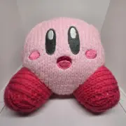 TOMY Nuiguru Knit - Kirby™ - Waving Kirby - Plush Toy - 6 Inch **READ