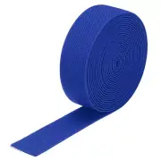 Twill Wide Elastic Band 1.2" Flat 4 Yard Bright Blue for Sewing