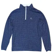 Rhoback The Armstrong Performance Q-Zip Stars Golf Quarter-Zip Pullover M NWT