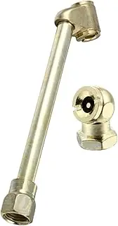 ULTECHNOVO Zinc Alloy Plated Inflator Nozzle 1 Set Air Chuck Set Quick Fitting Chuck for Car Tire Inflator