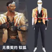 Game VALORANT Tejo Costume Outfit Cosplay Men's Uniform Full Set Halloween Suit