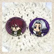 Mashle Daiso Button Badge Carpaccio Abel