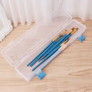 Jj* 毛筆繪畫鉛筆收納盒水彩筆容器繪圖工具箱