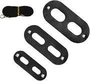 Parliky Compact Lizard Harness for Reptiles 3 Size Chest Harnesses Cable Black