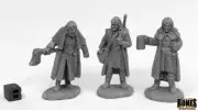 DREADMERE MERCENARIES Reaper Miniatures Bones Black REM44016 D&D