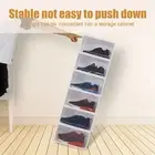 Dorm Shoe Storage Box Oblong Shape Moisture-proof Shoes Display Case Shoe