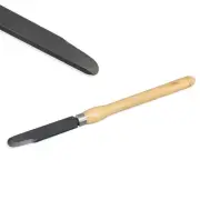 Robust 1 3/8" x 3/8" XL Negative Rake Scraper with Maple Handle